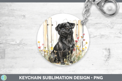 GorgeousFence Dogs 05 Keychain design.