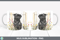 GorgeousFence Dogs 05 Mug Wrap design.