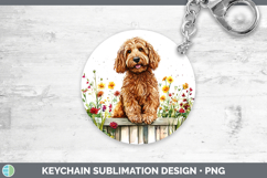 GorgeousFence Dogs 05 Keychain design.