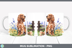 GorgeousFence Dogs 05 Mug Wrap design.