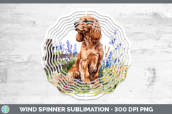 GorgeousFence Dogs 05 Wind Spinner design.