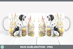 GorgeousFence Dogs 05 Mug Wrap design.