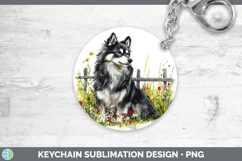 GorgeousFence Dogs 05 Keychain design.