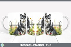 GorgeousFence Dogs 05 Mug Wrap design.