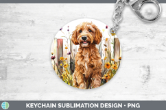 GorgeousFence Dogs 05 Keychain design.