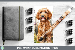 GorgeousFence Dogs 05 Pen Wrap design.