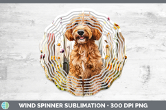 GorgeousFence Dogs 05 Wind Spinner design.