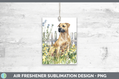 GorgeousFence Dogs 05 Air Freshener design.