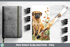 GorgeousFence Dogs 05 Pen Wrap design.