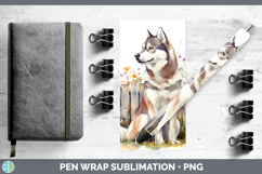 GorgeousFence Dogs 05 Pen Wrap design.