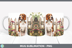 GorgeousFence Dogs 05 Mug Wrap design.