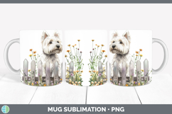GorgeousFence Dogs 05 Mug Wrap design.