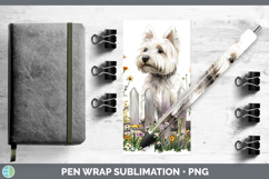 GorgeousFence Dogs 05 Pen Wrap design.