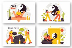 9 Feng Shui Elements Illustration Product Image 2