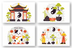 9 Feng Shui Elements Illustration Product Image 3