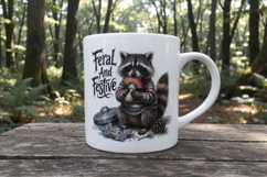 Feral Raccoon Sublimation Product Image 7