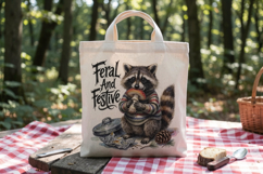 Feral Raccoon Sublimation Product Image 8