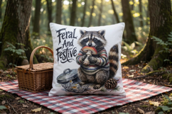 Feral Raccoon Sublimation Product Image 9