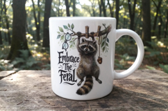 Feral Raccoon Sublimation Product Image 13