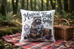 Feral Raccoon Sublimation Product Image 18