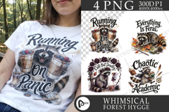 Feral Raccoon Sublimation Product Image 2