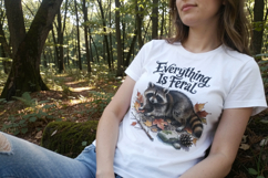 Feral Raccoon Sublimation Product Image 4