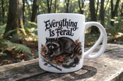 Feral Raccoon Sublimation Product Image 10