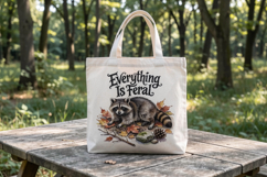 Feral Raccoon Sublimation Product Image 11