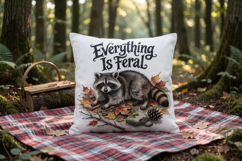 Feral Raccoon Sublimation Product Image 12