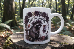Feral Raccoon Sublimation Product Image 13