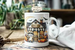 Feral Without Coffee | Cute Raccoon Halloween 11 & 15 oz Mug Product Image 4
