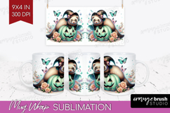 Ferret Halloween Mug Wrap Coquette Mug PNG Sublimation Product Image 1