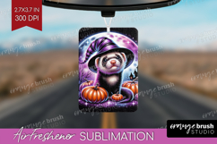 Ferret Halloween Air Freshener PNG Cute Animal PNG Product Image 1