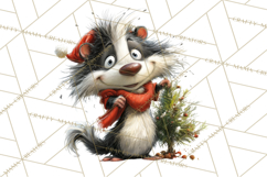Santa Animal PNG Clipart, Christmas Animal PNG Product Image 2