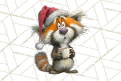 Santa Animal PNG Clipart, Christmas Animal PNG Product Image 5