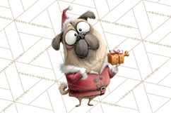 Santa Animal PNG Clipart, Christmas Animal PNG Product Image 3