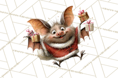 Santa Animal PNG Clipart, Christmas Animal PNG Product Image 4