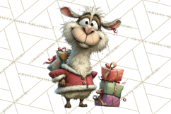 Santa Animal PNG Clipart, Christmas Animal PNG Product Image 2