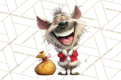 Santa Animal PNG Clipart, Christmas Animal PNG Product Image 2