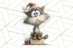 Santa Animal PNG Clipart, Christmas Animal PNG Product Image 5