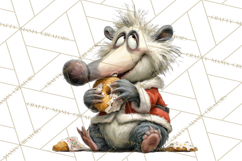 Santa Animal PNG Clipart, Christmas Animal PNG Product Image 4