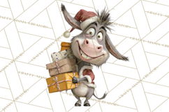 Santa Animal PNG Clipart, Christmas Animal PNG Product Image 4