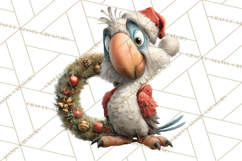 Santa Animal PNG Clipart, Christmas Animal PNG Product Image 5