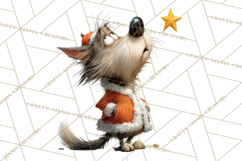 Santa Animal PNG Clipart, Christmas Animal PNG Product Image 5