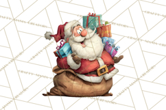 Santa Animal PNG Clipart, Christmas Animal PNG Product Image 2