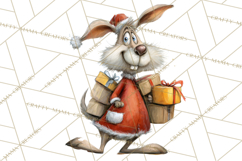 Santa Animal PNG Clipart, Christmas Animal PNG Product Image 3