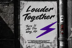 Festalig Bold Brush Script Font Product Image 5