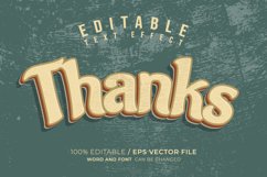 Festival Vintage Editable Text Effect Product Image 2
