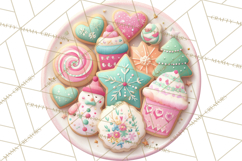 Holiday Baking Clipart, Gingerbread &amp; Elf Digital Art PNG Product Image 5