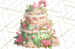 Holiday Baking Clipart, Gingerbread &amp; Elf Digital Art PNG Product Image 3